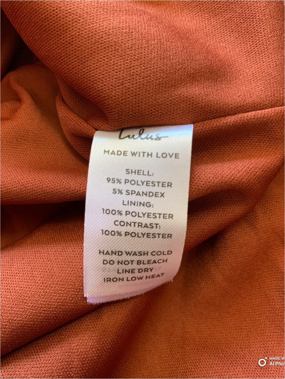 Lulus XS Immensely Glam Rust Velvet Backless Maxi Dress NWT FLAW Formal Party - Picture 13 of 15